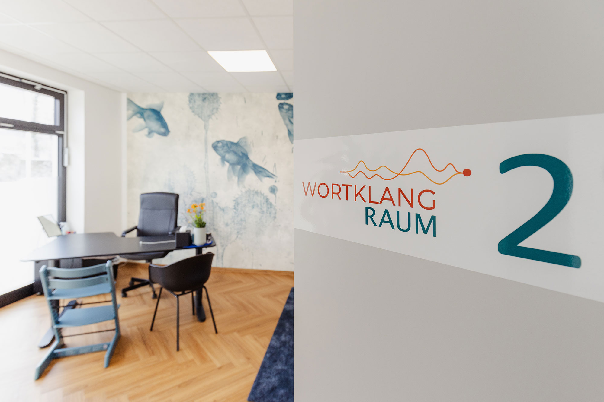 Raum 2 der Logopädiepraxis Wortklang