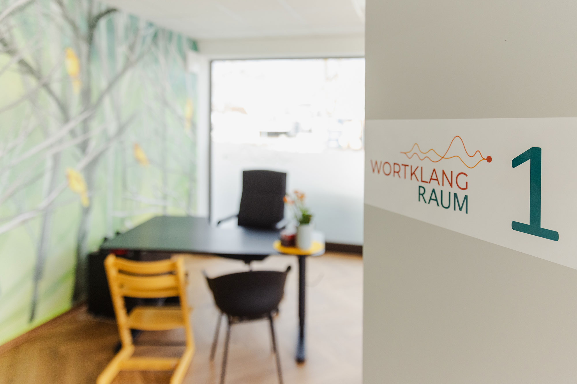 Raum 1 der Logopädiepraxis Wortklang