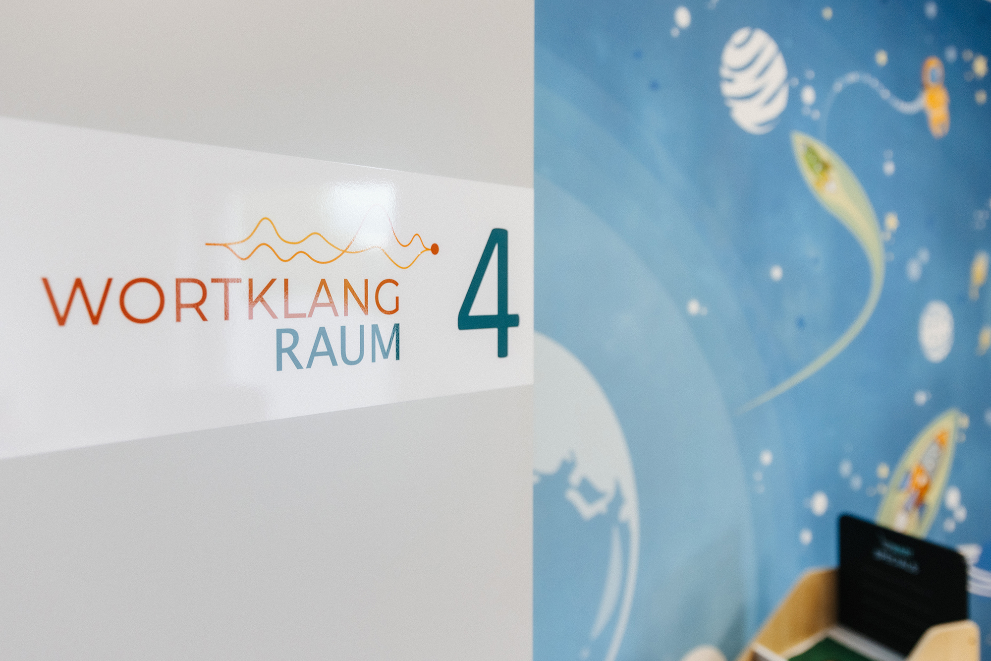 Logopädie Wortklang Praxisraum Weltall
